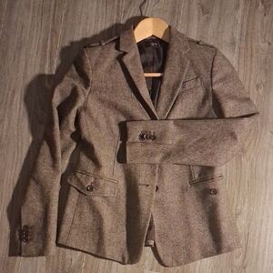 Ann Taylor Men's Tan Military Jacket